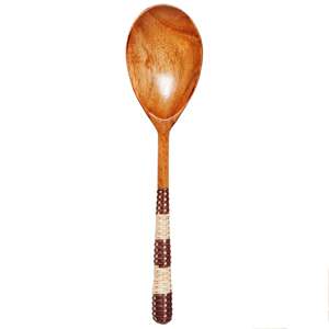 Serveurs à salade mangue Ensemble de cuillères à salade en bois faites à la main Fourchettes Ustensiles Cuillère de cuisine Cadeau - Product Image 4