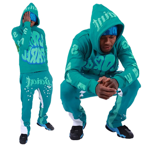 Survêtement personnalisé pour hommes, séchage rapide, respirant et confortable, survêtement à manches longues avec logo personnalisé pour hommes, matériel d'hiver en coton - Product Image 5