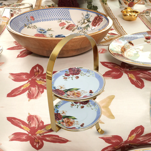 Soporte de pastel de Metal de la más alta calidad hecho a mano al por mayor elegante clásico de lujo decorativo hogar mejor calidad soporte de pastel de Metal - Product Image 5