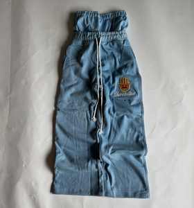 Pantalons personnalisés pour hommes 400 450 Gsm Jogger pantalons de survêtement Baggy empilés pantalons de survêtement évasés pour unisexe Double taille pantalon Boxer pantalons de survêtement - Product Image 3