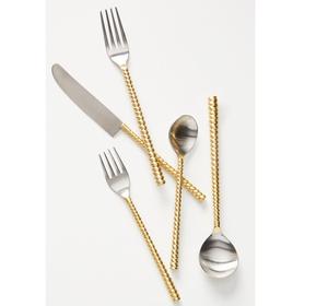 Juego de cubiertos de lujo, cuchillo, tenedor, cuchara, juego de cubiertos de boda de acero inoxidable de Osaga Industries - Product Image 2