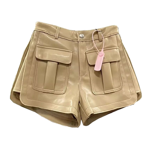 Nouveauté 2025 – Vente Flash : Shorts Décontractés d'Été pour Femme en Spandex/Polyester, Taille Haute Respirante, avec Écussons Personnalisables - Product Image 1