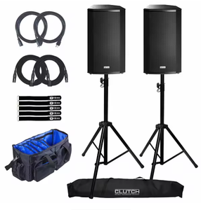 Haut-parleurs actifs 2 voies VEN-TIS 112A de 12 pouces avec supports, pack duo, vente mondiale, originaux - Product Image 1