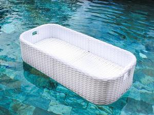 Uxury-bandeja flotante de mimbre para servir, bandeja para fiestas en la piscina - Product Image 3