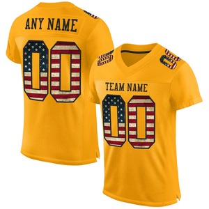 Hot Selling Stitched Embroidered American Football Jersey Sports Team Shirts Stylish Sublimated American Football Wear - Product Image 1