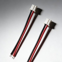 Kabel Rakitan Khusus Adaptor LED Strip 2 4 Pin JST XH 2.54 Plug Female Kabel Ujung Terbuka untuk Sepeda Motor