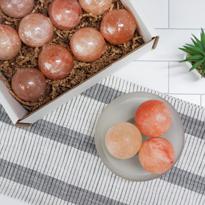 Himalayan Spa artisanat naturel chaud ou froid thérapie au sel ensembles de pierres de Massage pour gommage savon sel bain et Relaxation - Product Image 2