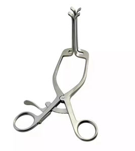 Retractor Mayo Adams de 8cm de profundidad, cuchillas en forma de U, mango de anillo, instrumentos de retención automática, acero inoxidable, certificado CE, aprobado por ISO - Product Image 2