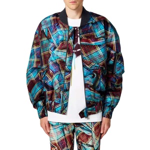 Chaqueta de bombardero de invierno para hombre, venta al por mayor, precio de fábrica, logotipo personalizado, ropa de calle, estilo de béisbol universitario, chaqueta de moda informal - Product Image 1