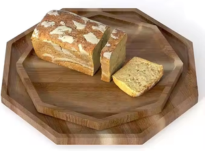 Nouveau plateau de service en bois avec plateau de service en bois fantaisie conçu par decor impex - Product Image 2