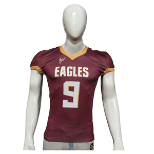 Conjunto de Camiseta de Fútbol Americano para Hombre, Talla Grande, Sublimada, con Logotipo Personalizado, Estilo Nueva Inglaterra, Venta al Por Mayor - Product Image 1