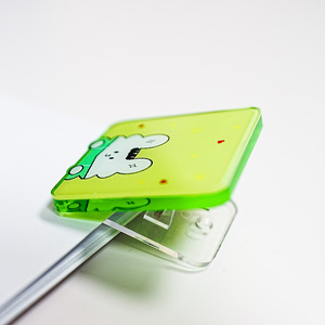 鮮やかな多色アクリルドキュメントホルダークリアクリップデスクの整理とクラフトの使用のためのスタイリッシュな再利用可能なアクセサリー - Product Image 6