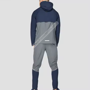 Survêtements coupe-vent personnalisés de qualité professionnelle à bas prix Survêtements coupe-vent personnalisés vente à chaud Survêtements en nylon brodés - Product Image 2