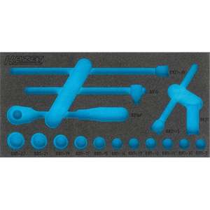 Inserto de Espuma Suave de 2 Componentes para Cajas de Herramientas Hazet 880 N-1 - Product Image 1