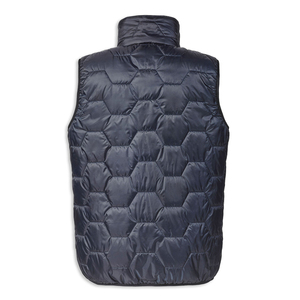 Chaleco acolchado de plumón con logotipo personalizado de alta calidad para hombre, chaleco cortavientos ligero con bolsillo, calentador de cuerpo sin mangas 2025 - Product Image 2