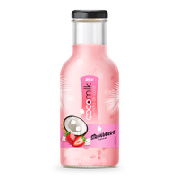 Botella De cristal De leche De Coco, 470ml, con sabor Original, proveedor De China