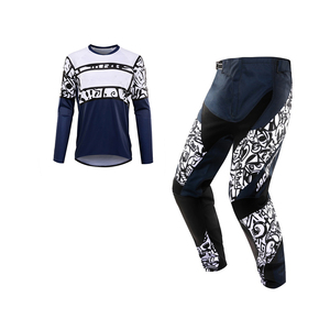 Maillot de cyclisme vtt tout-terrain respirant imprimé coupe-vent lavable et anti-décoloration pour hommes - Product Image 6