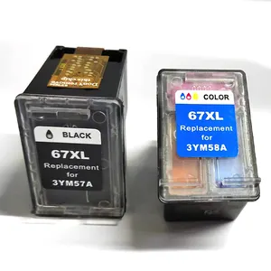 63 63XL Tinten farbe Car touche Dencre Inkjet Black Tinten patrone Kompatibel mit HP63 HP63XL HP Deskjet Drucker