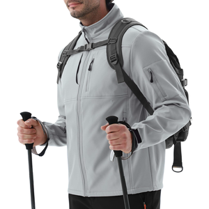 Chaqueta Impermeable para Hombre, Diseño Único con Logotipo Personalizado, Chaqueta Cortavientos de Alta Gama, Chaqueta Softshell para Hombre - Product Image 3