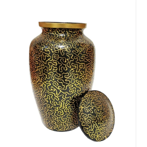 Urnes en métal émaillé vintage, nouvelle collection, crémation humaine adulte, urnes funéraires pour animaux, urnes de crémation commémoratives de meilleure qualité - Product Image 3