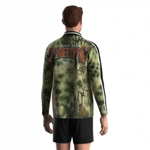 เสื้อผ้าลายพรางโพลีเอสเตอร์สำหรับผู้ชาย - แห้งเร็วและพร้อมขายส่ง, ผู้ผลิตขายส่ง - Product Image 3