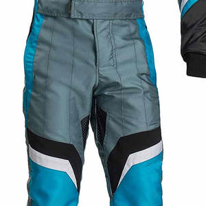 Combinaison de karting respirante personnalisée pour pilotes de course Fabricant OEM % Polyester ignifuge Style FIA Disponible en gros - Product Image 5