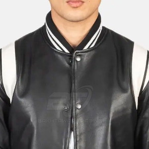 Chaquetas de Cuero Personalizadas de Buena Calidad 2025 Chaqueta de Cuero de Invierno para Hombre en Venta Chaquetas de Moda Cómodas - Product Image 6