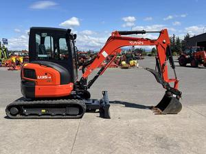 Excavadora de Orugas Kubota U35-4 Usada, Nueva y Económica, en Venta - Product Image 2