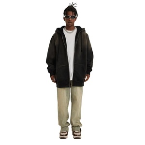 Survêtement personnalisé de camouflage pour hommes Survêtement ample de camouflage pour femmes Ensemble de jogging à capuche pour la saison d'hiver - Product Image 5