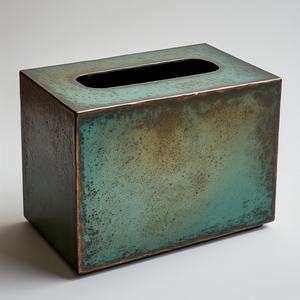 Boîte à mouchoirs en métal multifonctionnelle de haute qualité, options personnalisables, style moderne et simple pour une vie organisée, construction durable - Product Image 4