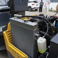 Compacteur de sol à tambour unique de haute qualité, 1 tonne, 2 tonnes, 3 tonnes, 4 tonnes, avec moteur diesel, pour route, en vente