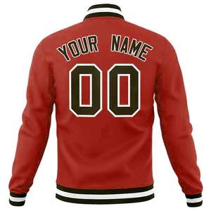 Veste universitaire haut de gamme en mélange de laine avec patch personnalisé Uniforme d'entreprise personnalisé Veste universitaire avec logo - Product Image 3