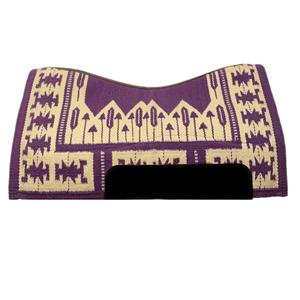 แผ่นหนังสไตล์ตะวันตกโค้งคลาสสิกพร้อมซับในขนแกะธรรมชาติ NZ ใส่สบายและป้องกันม้าจากอินเดีย - Product Image 1