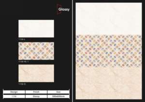 wall innovation 300x600mm ceramic wall <b>tiles</b> bathroom kitchen glossy matt sugar carving texture interior wall design lux - Product Image 4