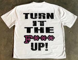 เสื้อยืดวินเทจคอกลมแขนสั้นสำหรับสตรีทแวร์เสื้อครอปเปิดไหล่กราฟิก - Product Image 6