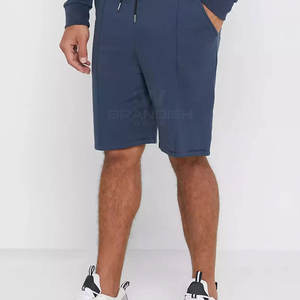 Lightweight Breathable <b>Top</b> Selling Hoodie <b>Shorts</b> <b>Set</b> Custom Made New Style Hoodie <b>Shorts</b> <b>Set</b> For <b>Men</b> Made In Pakistan - Product Image 3