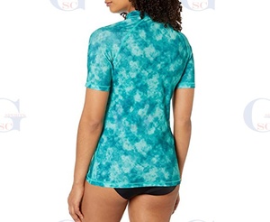 Chemises de surf décontractées et d'arts martiaux pour femmes, protection contre les éruptions cutanées de haute qualité, sur mesure, tissu de protection du corps, nouvelle collection - Product Image 6