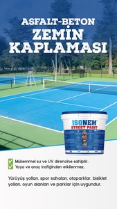 Pintura de Revestimiento Líquido Acrílico para Calles ISONEM de Secado Rápido en 1 Hora, Aplicable para la Construcción y el Señalado de Carreteras y Canchas de Tenis - Product Image 4