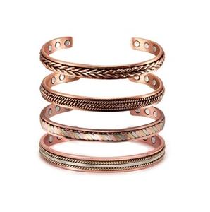 High Quality Pure <b>Copper</b> <b>Magnetic</b> Hand Cuff <b>Bracelets</b> Power <b>Bracelet</b> Designed for Men and Women Fashion Cuff <b>Bracelets</b> - Product Image 6