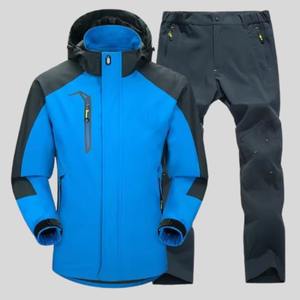 Vente chaude Personnalisé 100% Coton Zip-Up Coupe-Vent Ensemble La Plus Vendue Double Couche Jogging Veste Maille Doublure Shorts Écologique - Product Image 4