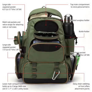 Mochila Táctica de Camuflaje Impermeable de Gran Capacidad para Deportes al Aire Libre, Viajes y Ciclismo - Venta al por Mayor de Fabricantes, Resistente al Desgarro - Product Image 3