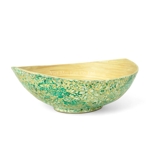 Ensemble de bols décoratifs en coquille d'œuf laqués, approvisionnement en vrac, vaisselle durable pour la maison, la cuisine et la restauration - Product Image 4