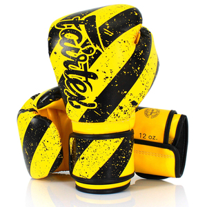Gants de boxe professionnels Fairtex pour sparring, dernier modèle, en cuir de vachette véritable, gants de boxe de protection Fairtex - Product Image 1