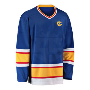 Concevez votre propre maillot de hockey sur glace de nom d'équipe personnalisé Maillots de hockey sur glace de conception populaire - Product Image 4