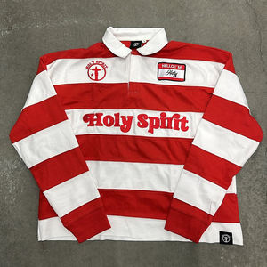 เสื้อเชิ้ตแขนยาวผู้ชายทรงปกติ ผ้าเจอร์ซีย์คอตตอน ระบายอากาศได้ดี คุณภาพสูง ดีไซน์เรียบง่าย ปรับแต่งได้ พร้อมลายปัก  สินค้ามาใหม่ - Product Image 2