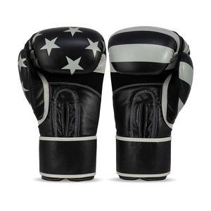 Guantes de boxeo profesionales de cuero de vaca con logotipo personalizado para adultos disponibles en colores personalizados-para artes marciales - Product Image 5