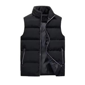 เสื้อกั๊กขนเป็ดสำหรับผู้ชายเสื้อแจ็คเก็ตแขนกุดสำหรับฤดูหนาวขนาดพิเศษน้ำหนักเบาออกแบบได้ตามที่ต้องการ - Product Image 5