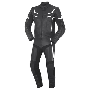 Combinaison de course moto en cuir véritable 2026 pour homme, une pièce, coupe-vent, grande taille, respirante - Product Image 1