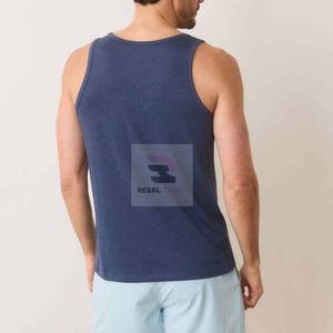 Débardeur pour hommes avec logo personnalisé vêtements de fitness et de yoga débardeurs - Product Image 2