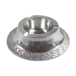 Nouveau support de plateau de fumer avec finition plaquée argent et support en métal en aluminium pour décor de chambre à coucher - Product Image 6